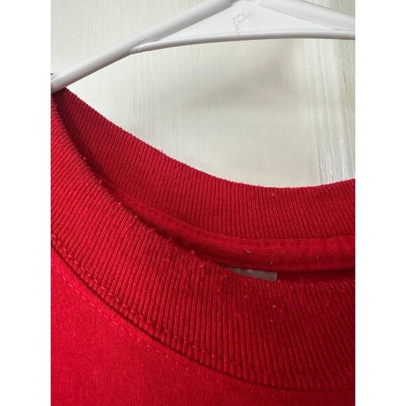 JERZEES men’s size X – large red Cornwall T-shirt - Picture 5 of 8